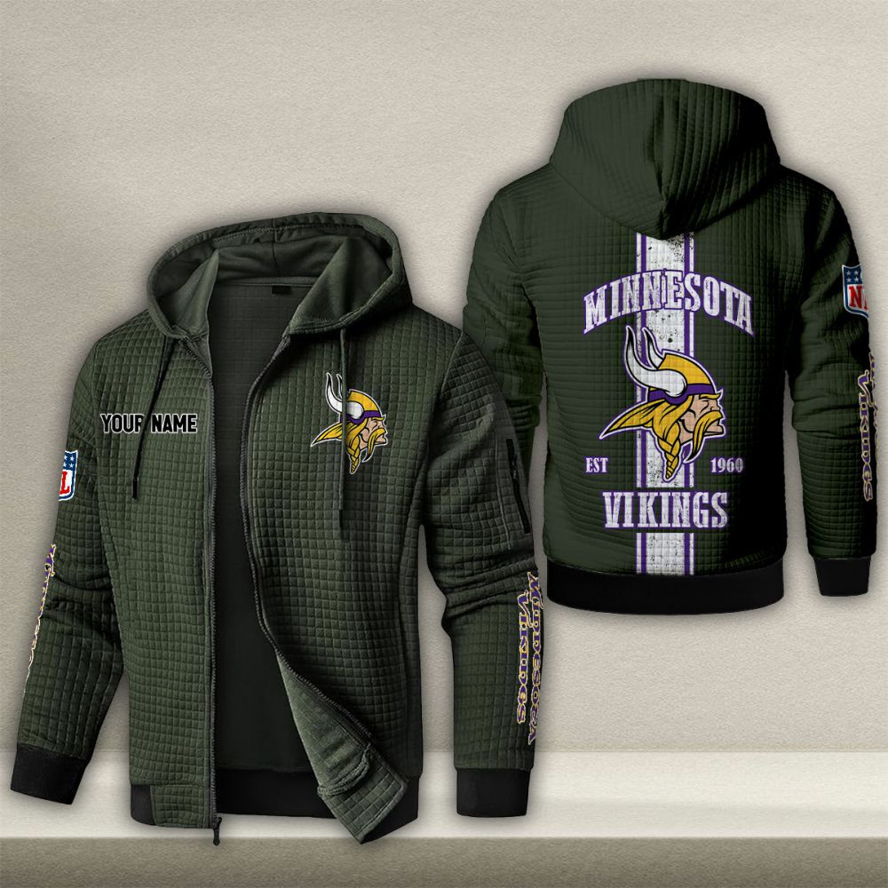 Minnesota Vikings Zip Hoodie PB0I9LM