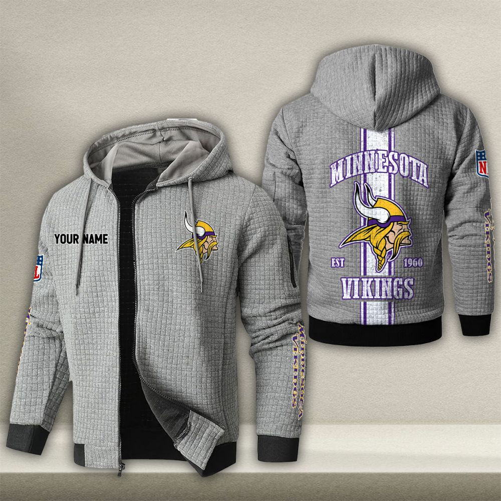 Minnesota Vikings Zip Hoodie PB0I9LM