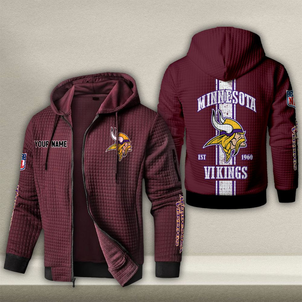 Minnesota Vikings Zip Hoodie PB0I9LM