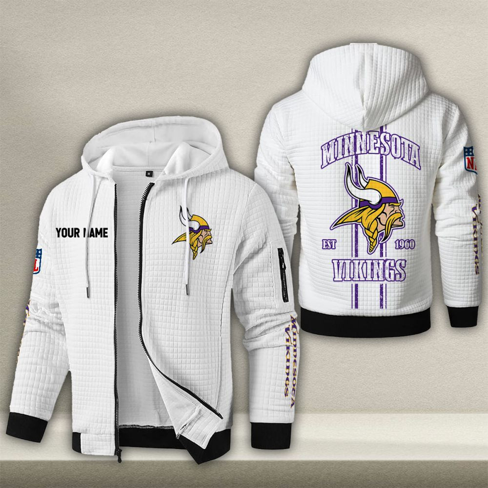 Minnesota Vikings Zip Hoodie PB0I9LM