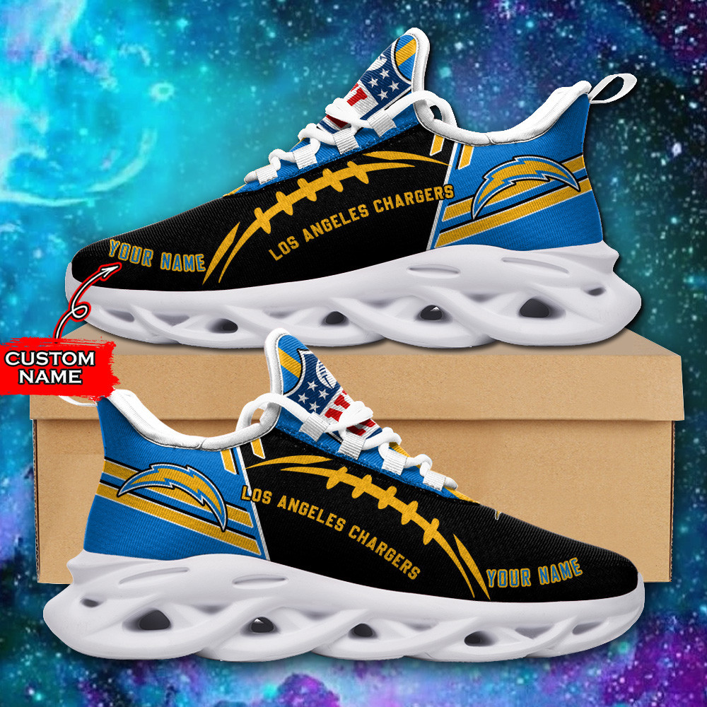 Los Angeles Chargers Personalized Yezy Running Sneakers SPD736E