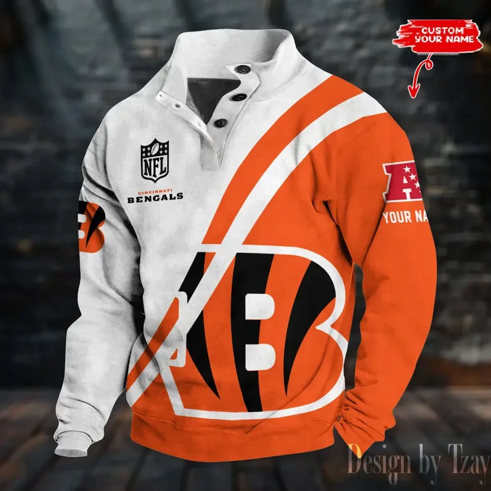 Cincinnati Bengals Sports Print Sweatshirt S9DBSCH770
