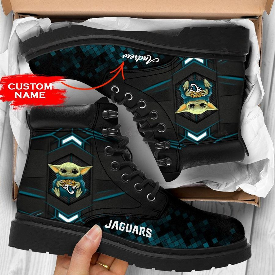 Jacksonville Jaguars Personalized TBL Boots BG47
