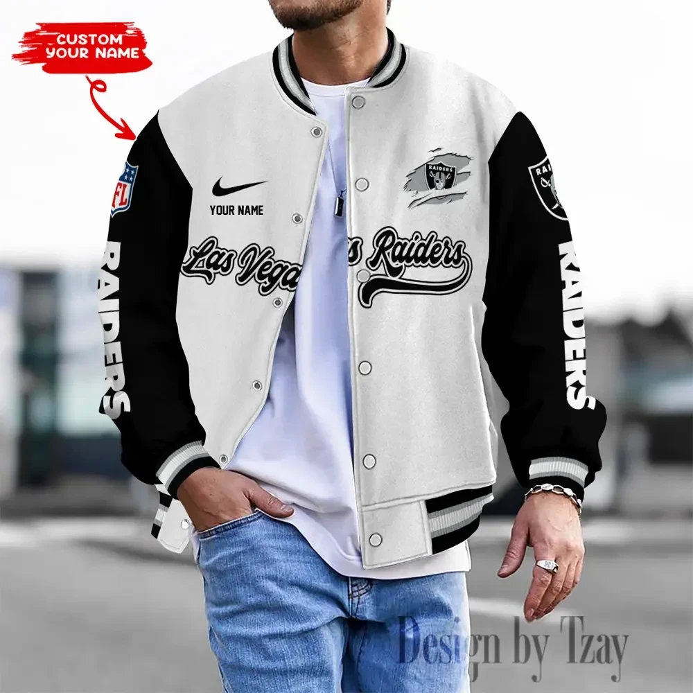 Las Vegas Raiders Unisex Exclusive Styles Varsity Jacket SPTBBJACKET509