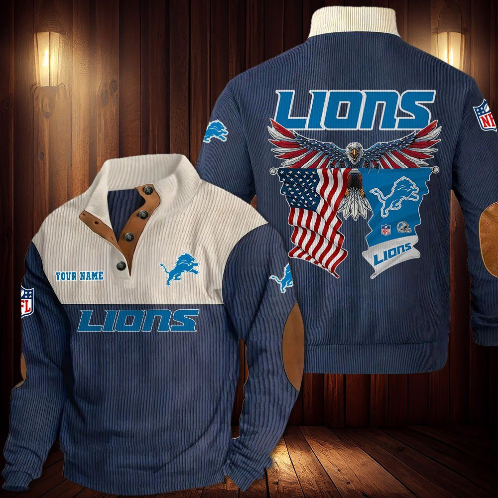 Detroit Lions Sports Sweatshirt Hoodie S9DBSC348