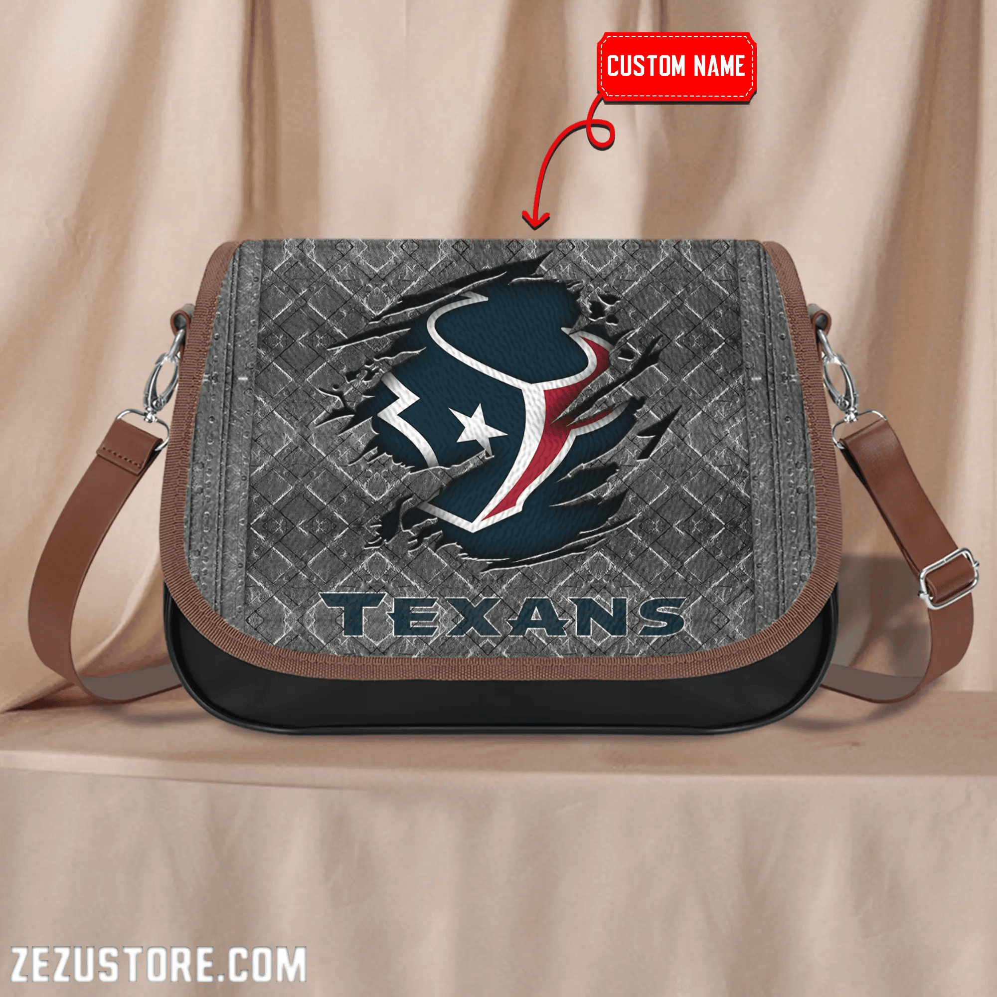 Houston Texans NFL M01 Leather Bag ANZM01LB045