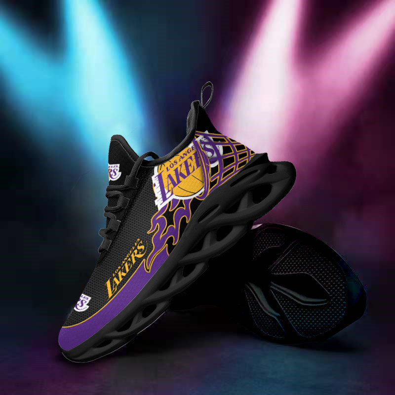 Los Angeles Lakers Yezy Running Sneakers PBVA5EX