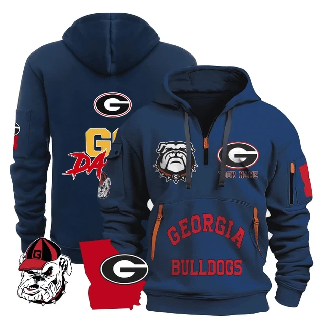 Georgia bulldogs Heavy Hoodie PBBSHY2