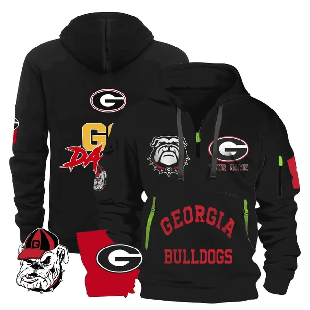 Georgia bulldogs Heavy Hoodie PBBSHY2