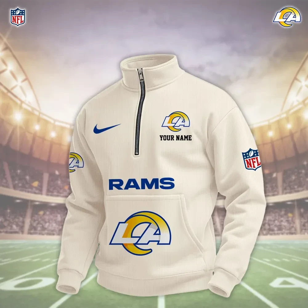 Los Angeles Rams Pullover Half Zipper
