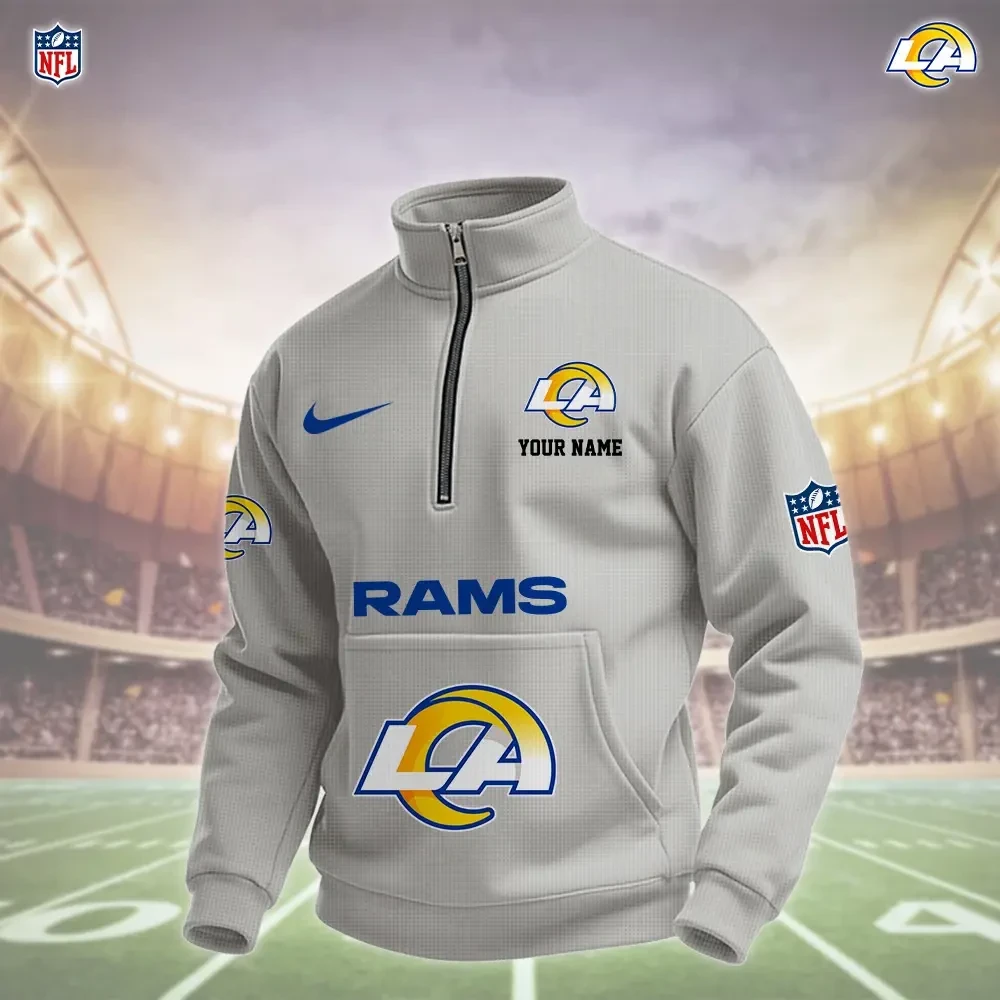 Los Angeles Rams Pullover Half Zipper