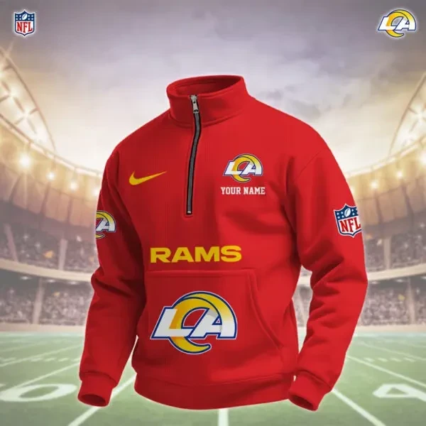 Los Angeles Rams Pullover Half Zipper