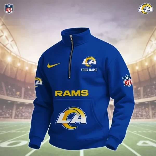 Los Angeles Rams Pullover Half Zipper