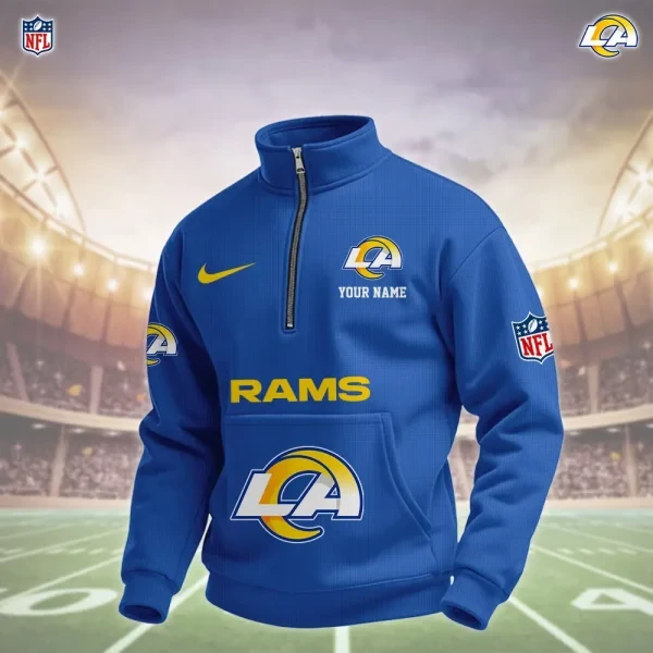Los Angeles Rams Pullover Half Zipper
