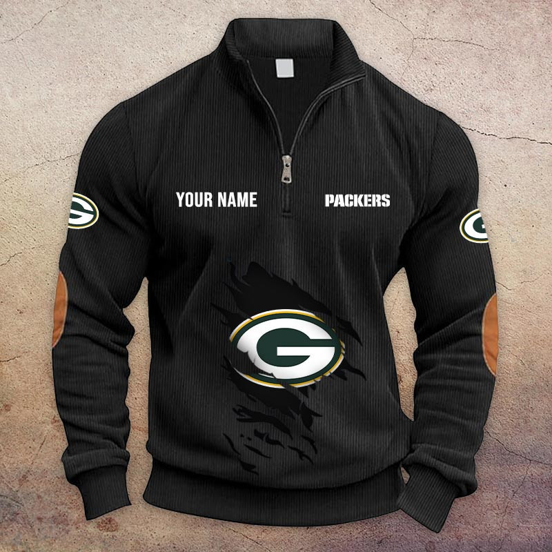 Green Bay Packers Half-Zip Hoodie PB2ZHDA