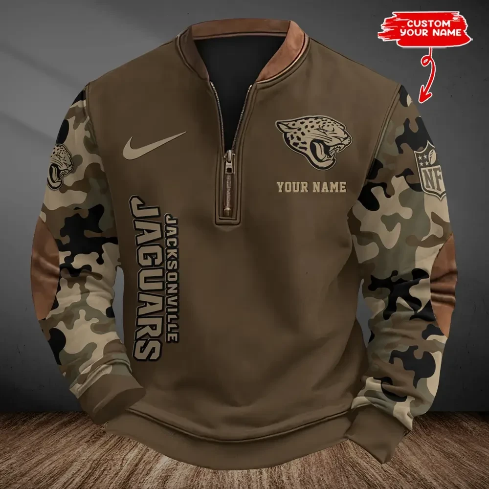 Jacksonville Jaguars Classic Half Zip Pullover SPTCHZP047