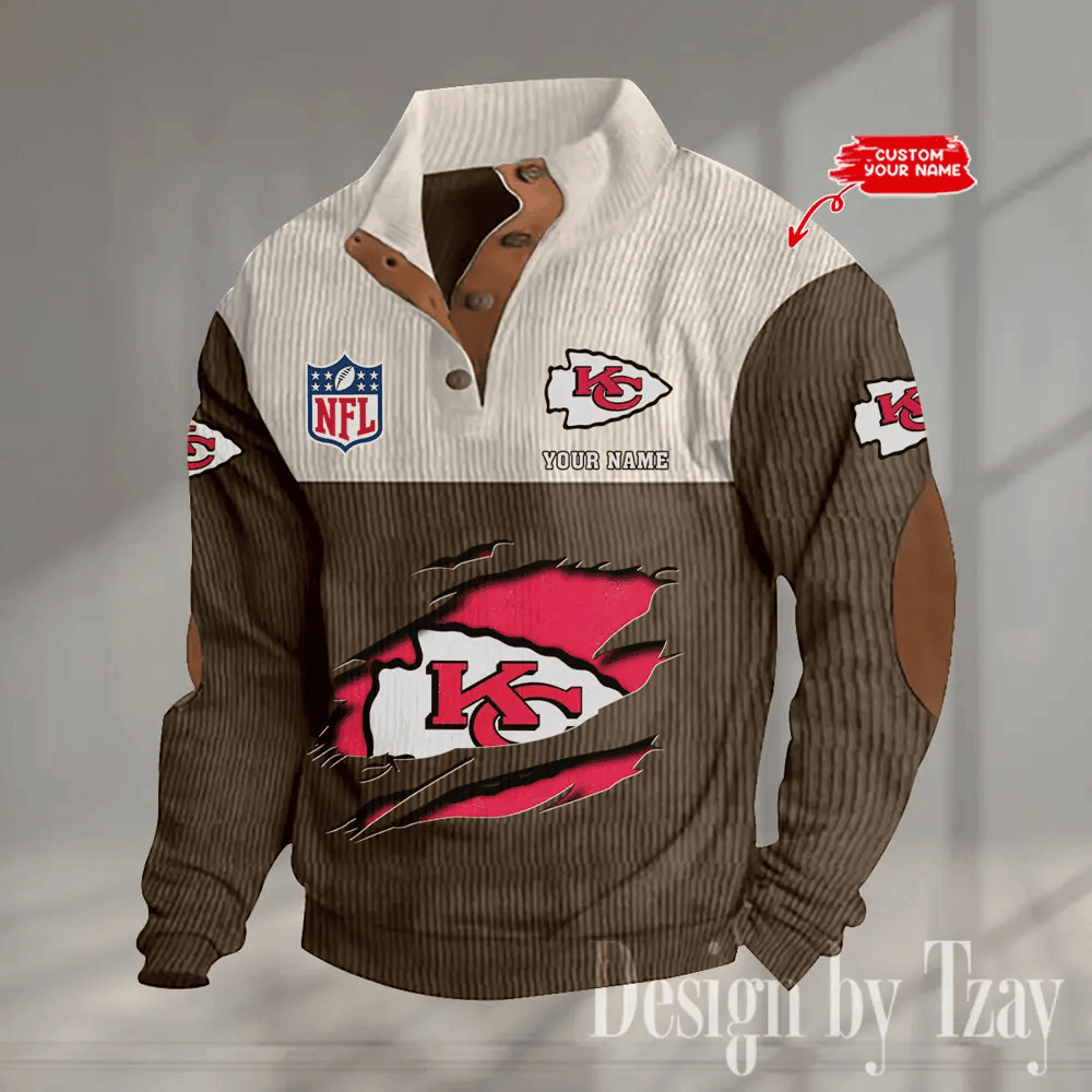 SPECIAL LIMITED EDITION IN 2025 - Kansas City Chiefs Double Stand Collar Sport Hoodies PBJQ7UZ