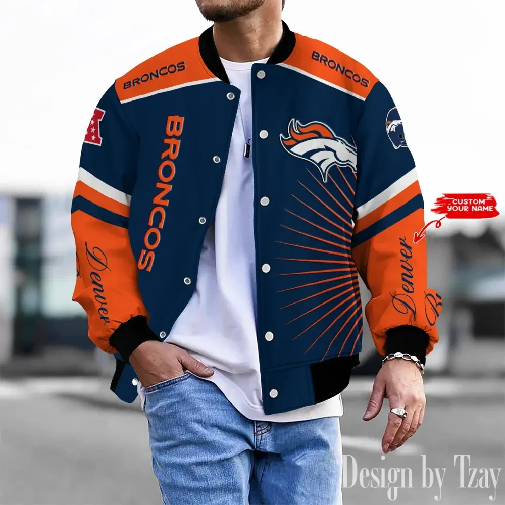 Denver Broncos Unisex Exclusive Styles Varsity Jacket SPTBBJACKET565