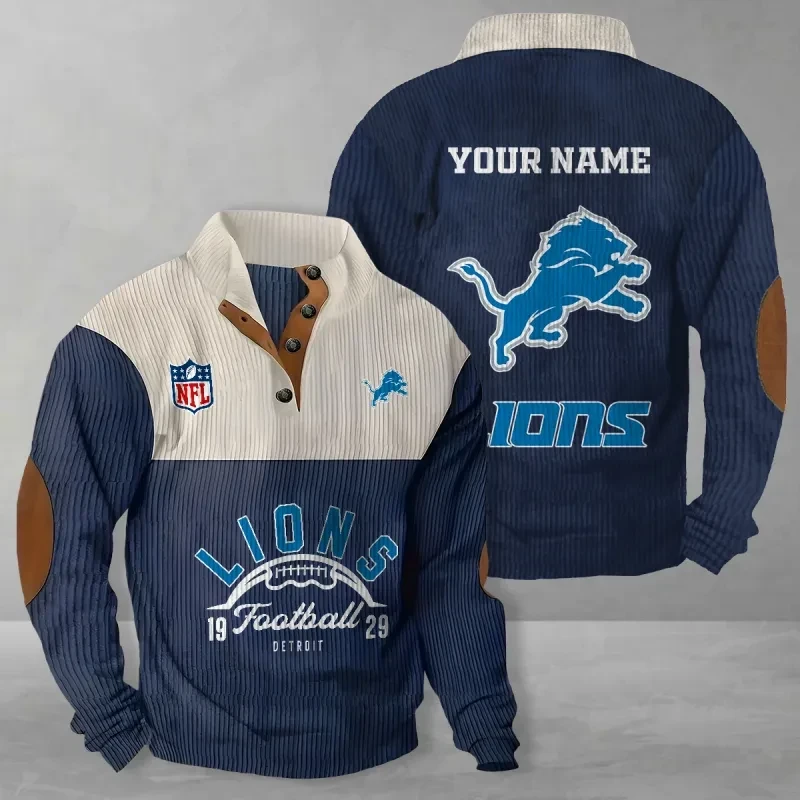 Detroit Lions Sports Sweatshirt Hoodie S9DBSCH3452