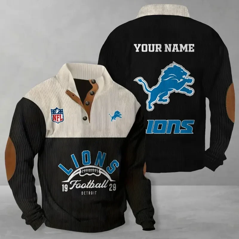 Detroit Lions Sports Sweatshirt Hoodie PBT2CO2