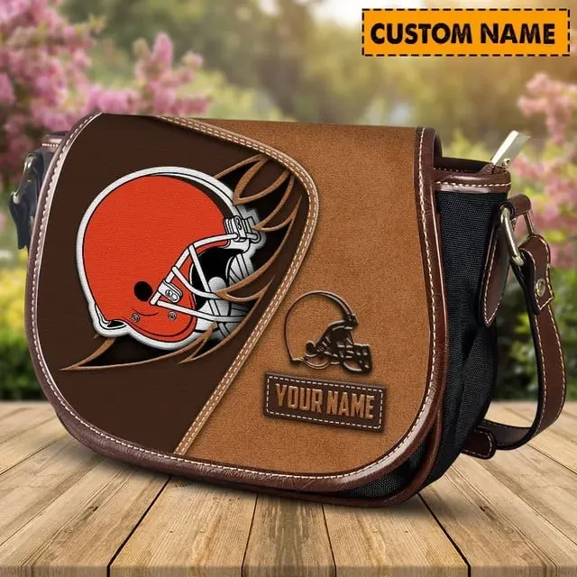 Cleveland Browns Special Woman Saddle Bag Perfect Gift For Fan B14