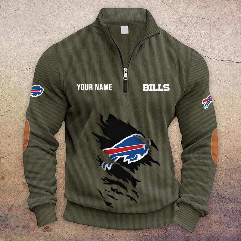 Buffalo Bills Half-Zip Hoodie PB9HB4B