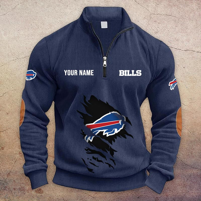 Buffalo Bills Half-Zip Hoodie PB9HB4B