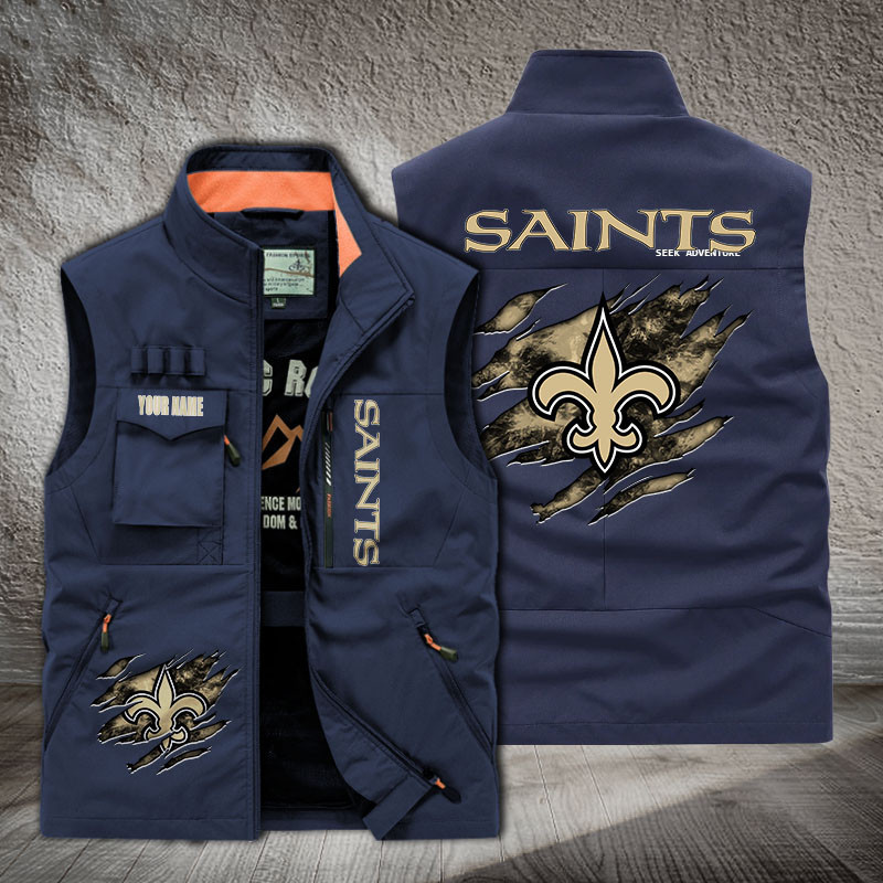 New Orleans Saints Vest PBSJ9PM