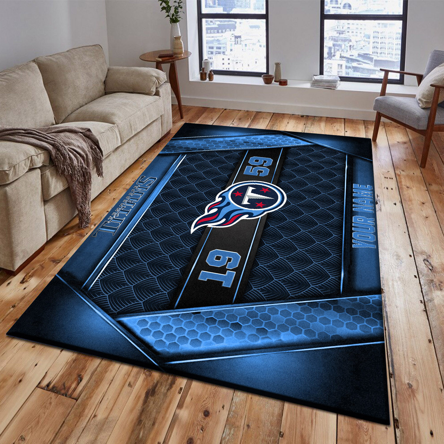 Tennessee Titans Area Rug PB5Z4IG