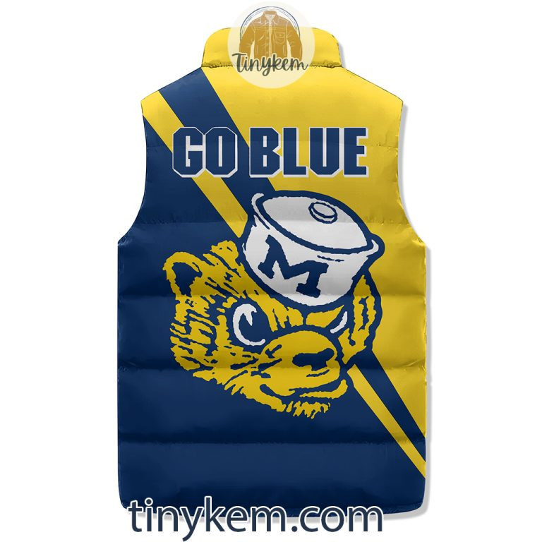 Michigan Wolverines Sleeveless Down Jacket DJ1SS