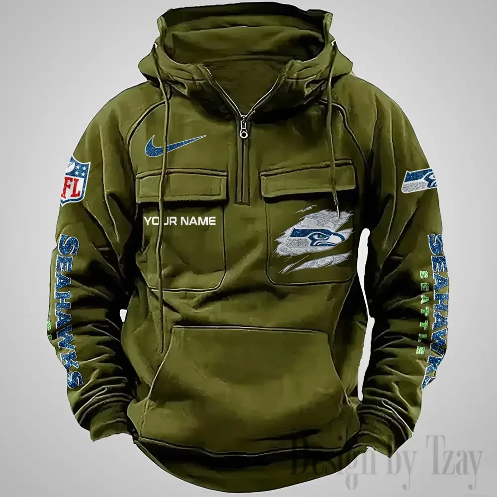 Seattle Seahawks Fashionable Classic Street Hoodie PBWXF7B