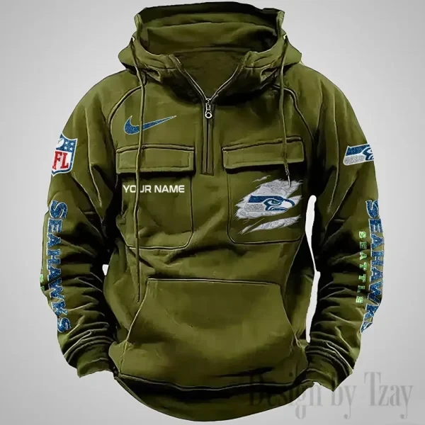 Seattle Seahawks Fashionable Classic Street Hoodie PBWXF7B