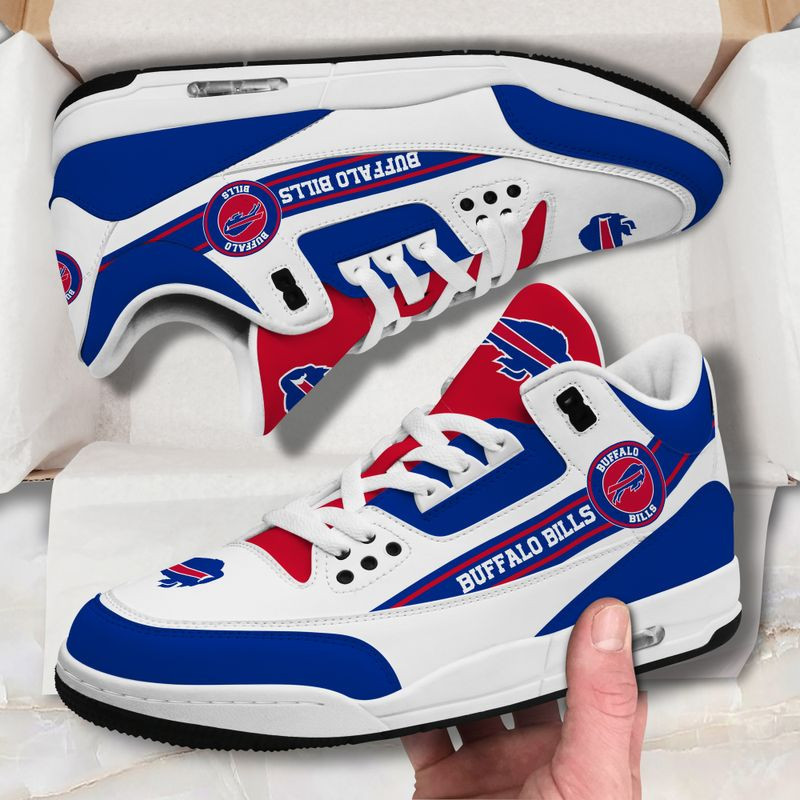 Buffalo Bills Basic Leather JD03 Shoes Men and Women AZBTAJ356D