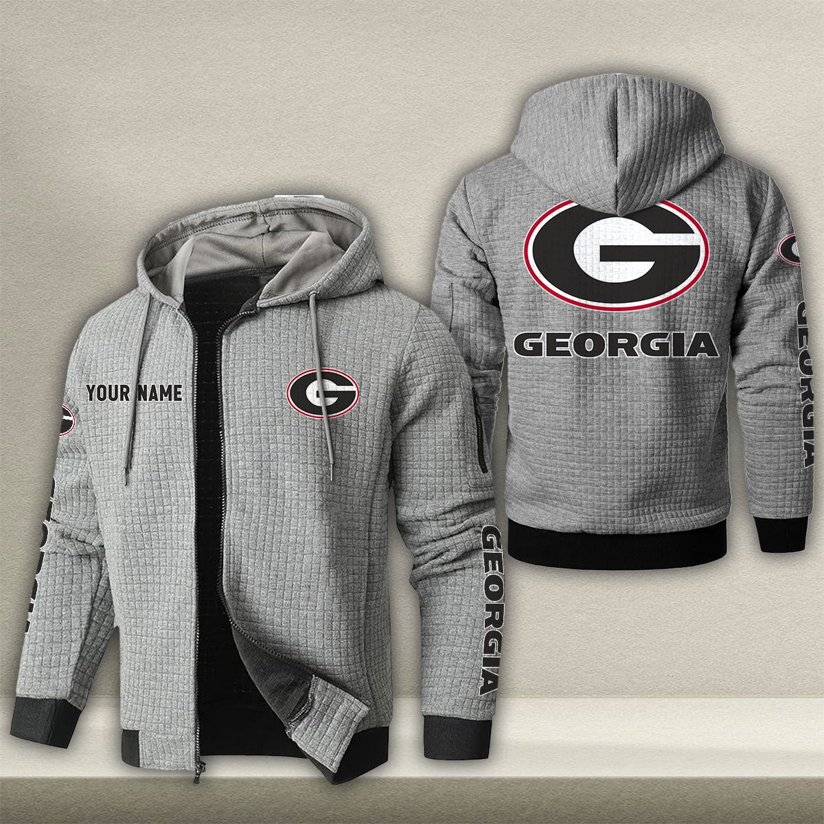 Georgia Bulldogs Zip Hoodie PB8WX0W