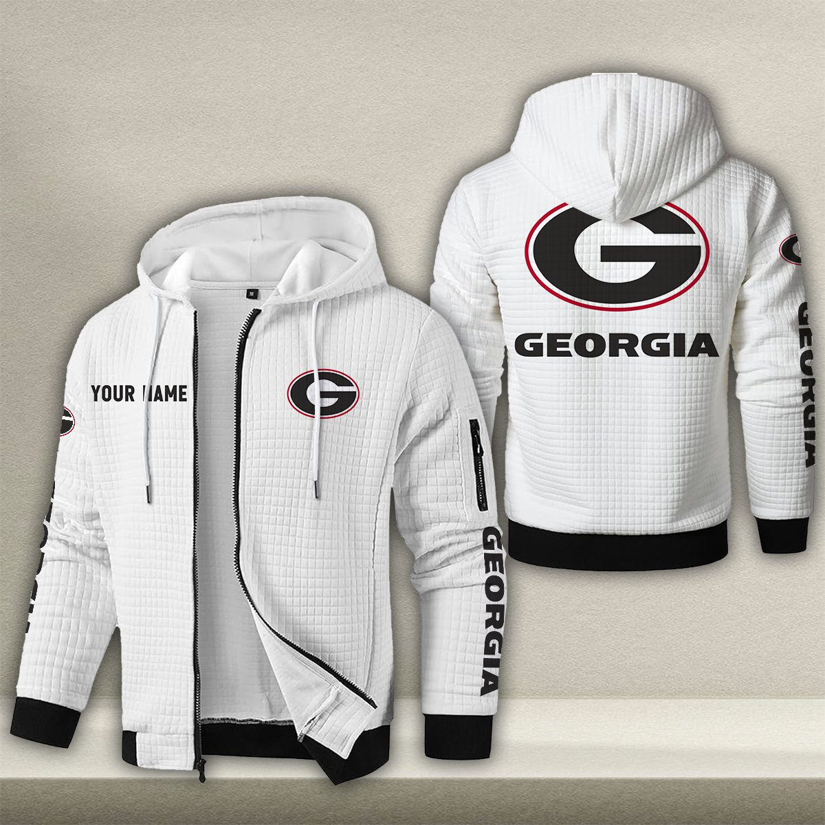 Georgia Bulldogs Zip Hoodie PB8WX0W