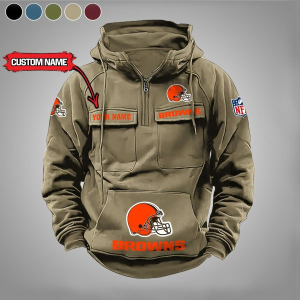 Cleveland Browns Vintage Men Hoodie PBS5AFD