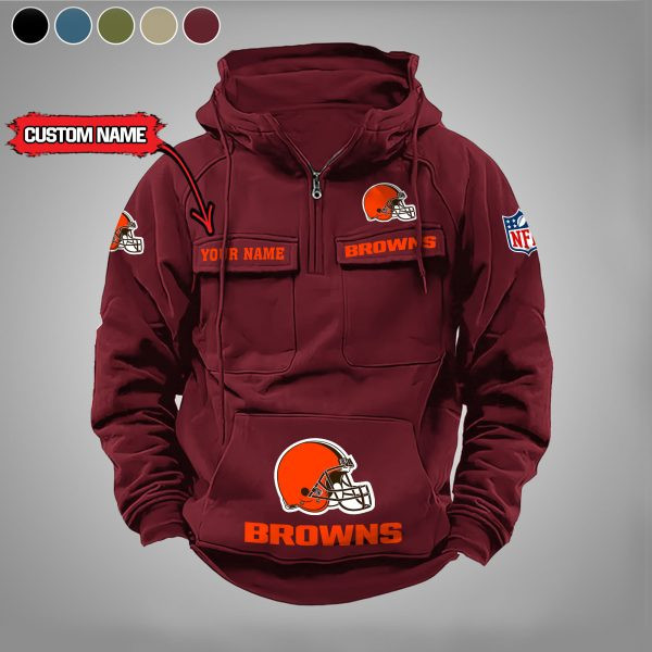 Cleveland Browns Vintage Men Hoodie PBS5AFD