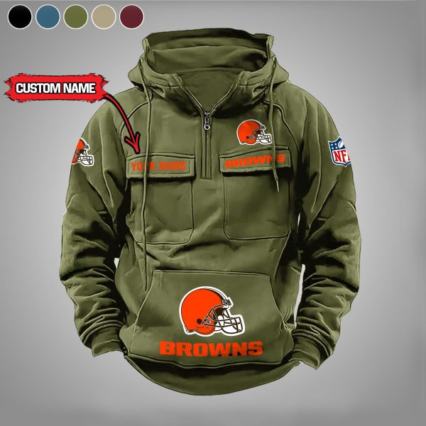 Cleveland Browns Vintage Men Hoodie PBS5AFD