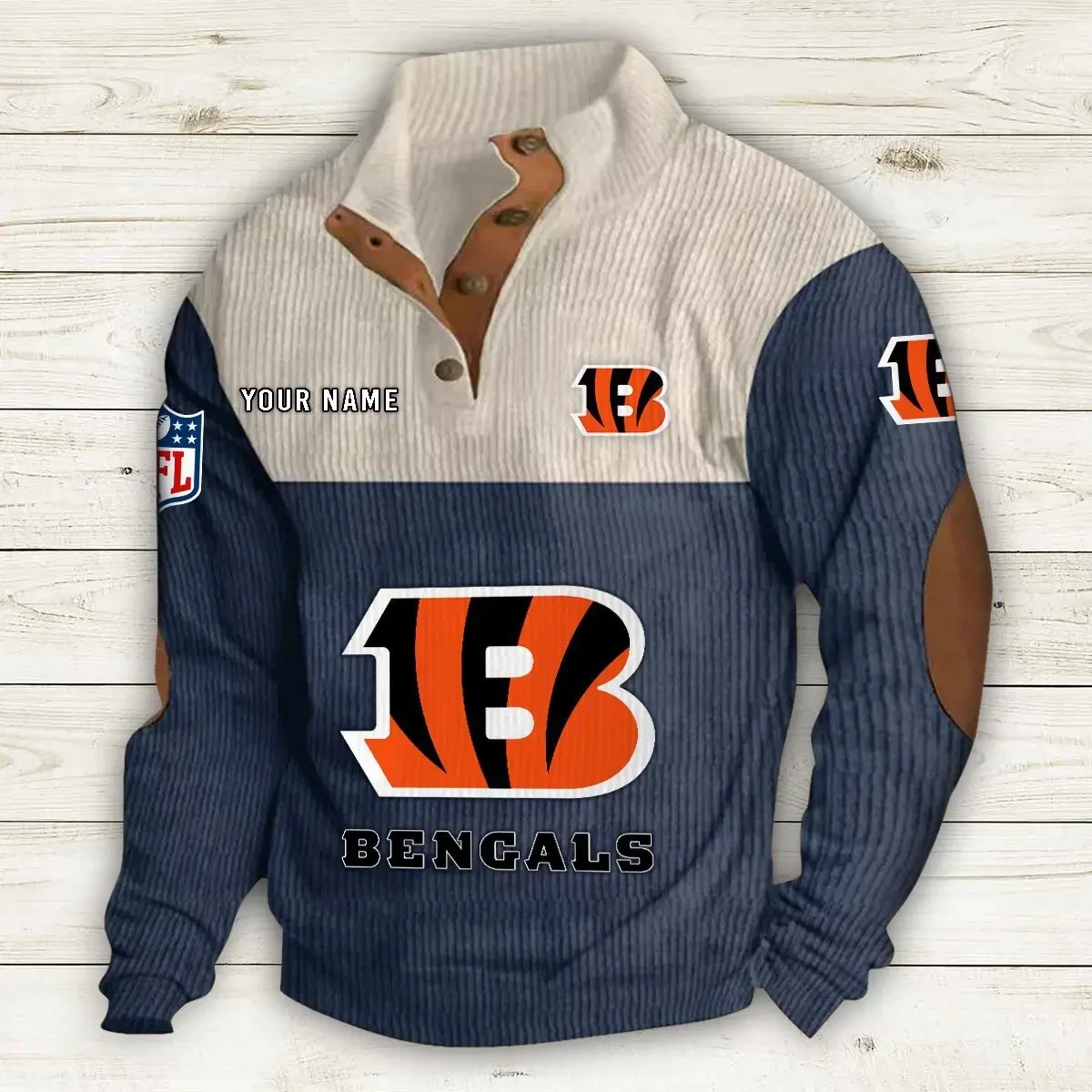 Cincinnati Bengals Sport Print Sweatshirt PB5KLV8