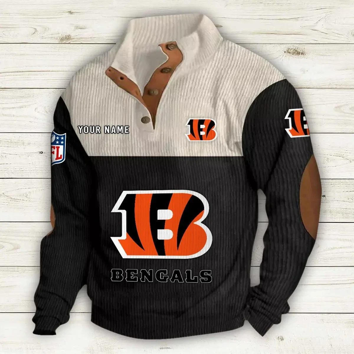Cincinnati Bengals Sport Print Sweatshirt PB5KLV8