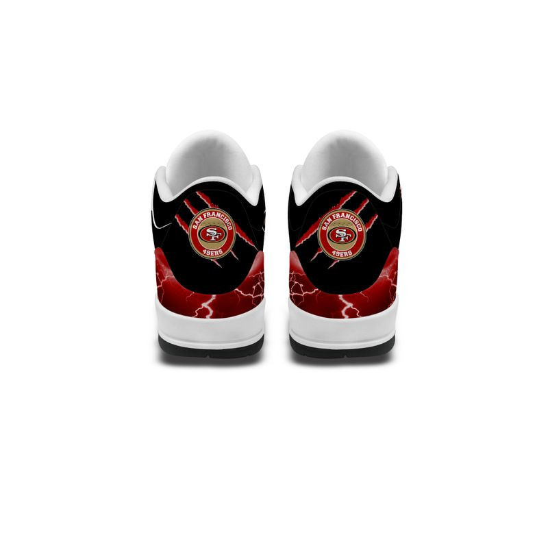 San Francisco 49ers Basic Leather JD03 Shoes Men and Women PBPEB0Q