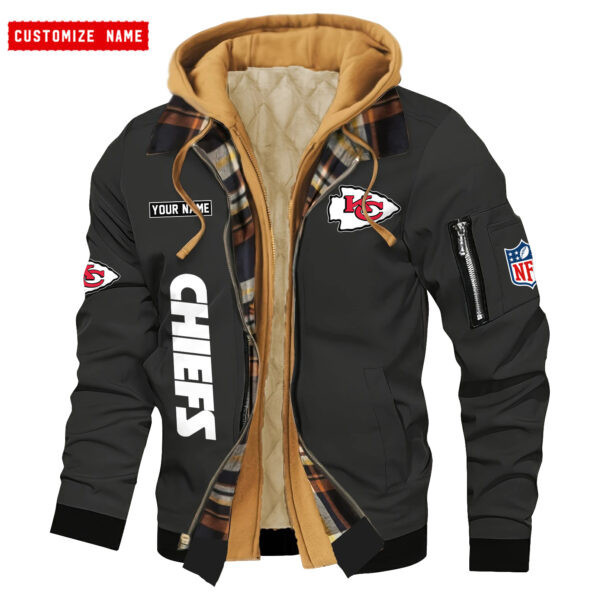 Kansas City Chiefs Jacket Casual Fake Two Piece Design PBD8518