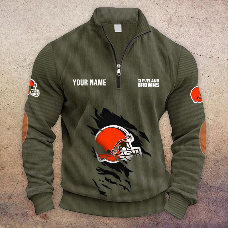 Cleveland Browns Half-Zip Hoodie PB1S3LN