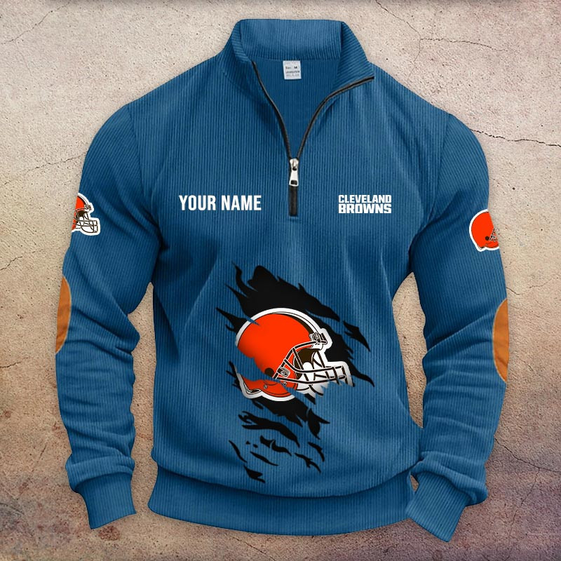 Cleveland Browns Half-Zip Hoodie PB1S3LN