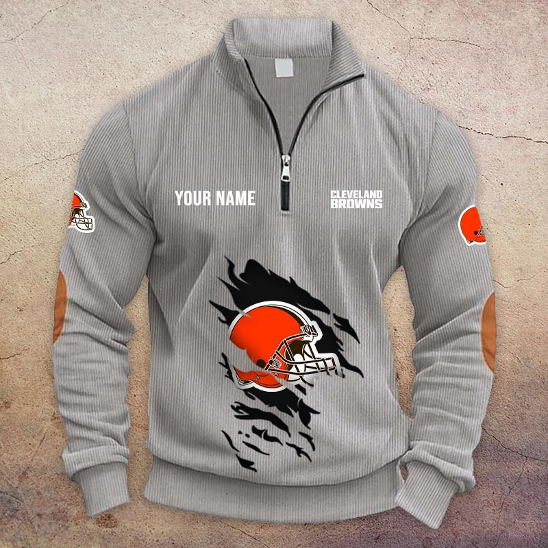 Cleveland Browns Half-Zip Hoodie PB1S3LN