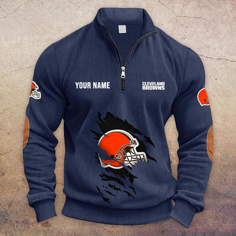 Cleveland Browns Half-Zip Hoodie PB1S3LN