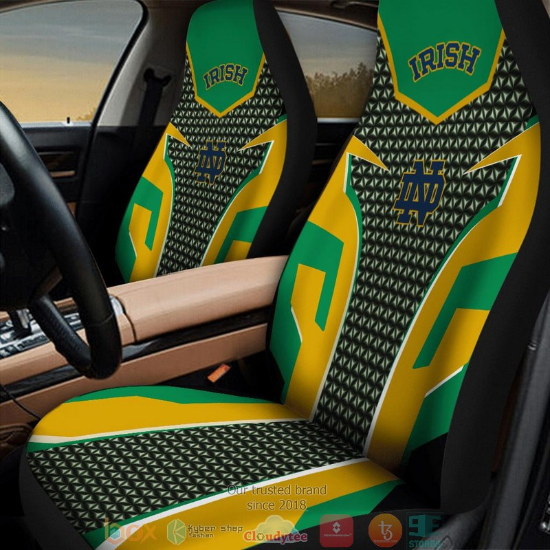 Notre Dame Champion Car Seat Covers (SET OF 2) PBA3SJX