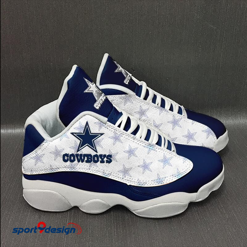 Dallas Cowboys Air JD13 Sneakers 250