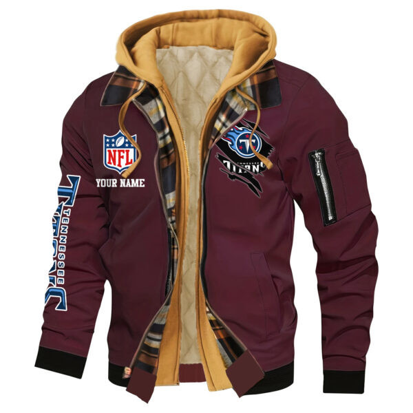 Tennessee Titans Jacket Casual Fake Two Piece Design PBXENM7