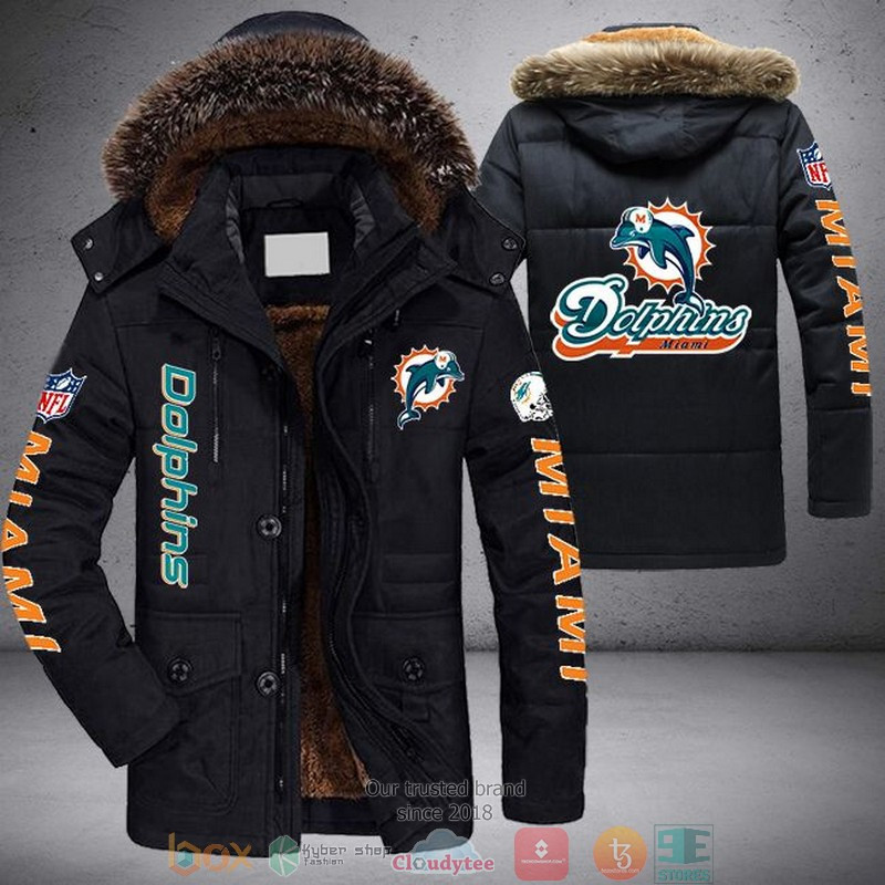 NFL Miami Dolphins 3D Parka Jacket - LIMITED EDITION